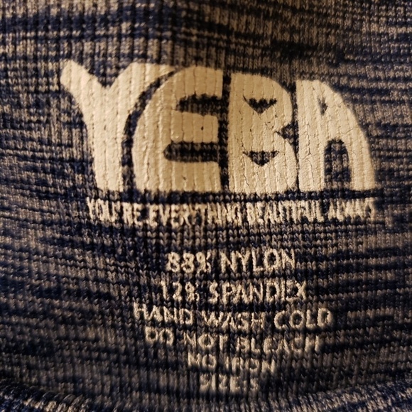 Yeba Samantha Sunrise Two Toned Ombre Leggings - Picture 7 of 7